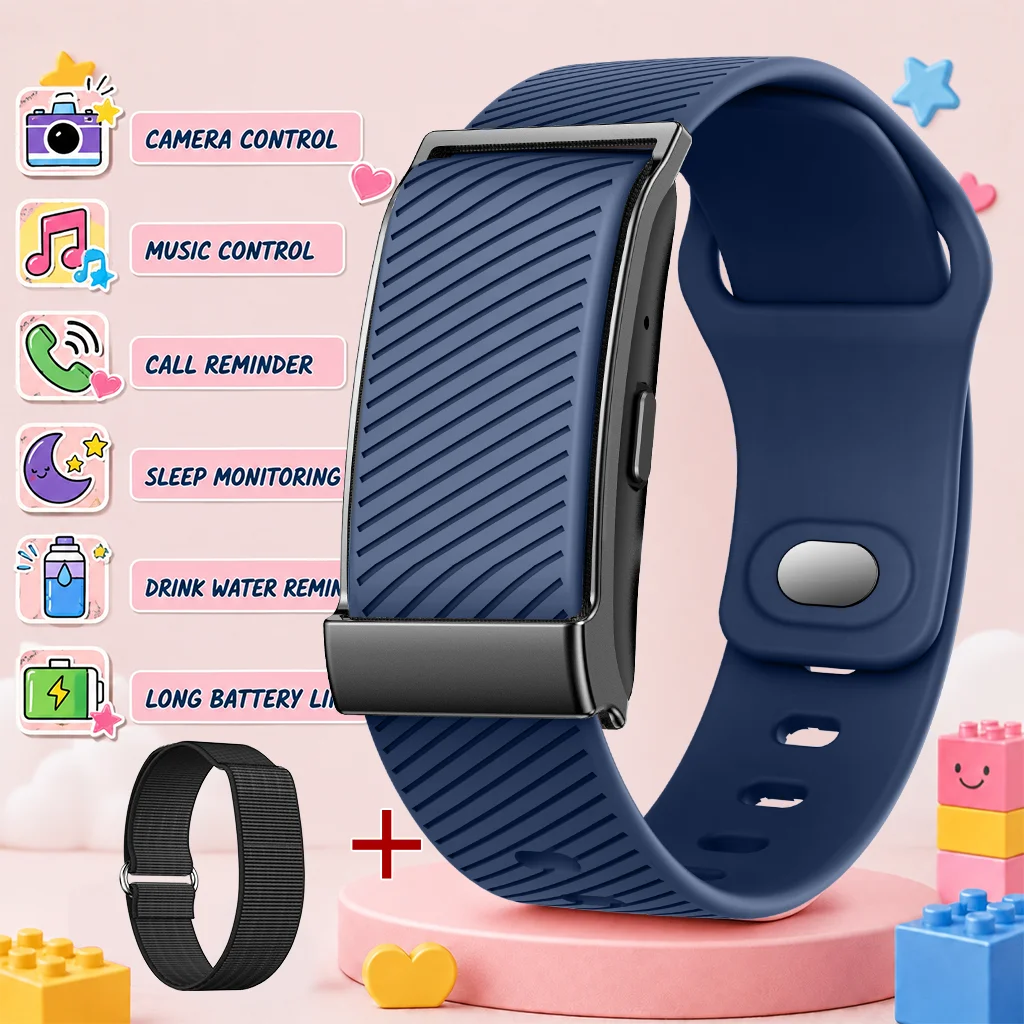 Enhanced Fitness Tracker with Dual Straps, Lightweight Design, 107 Training Modes, Extended Battery Life, App Integration