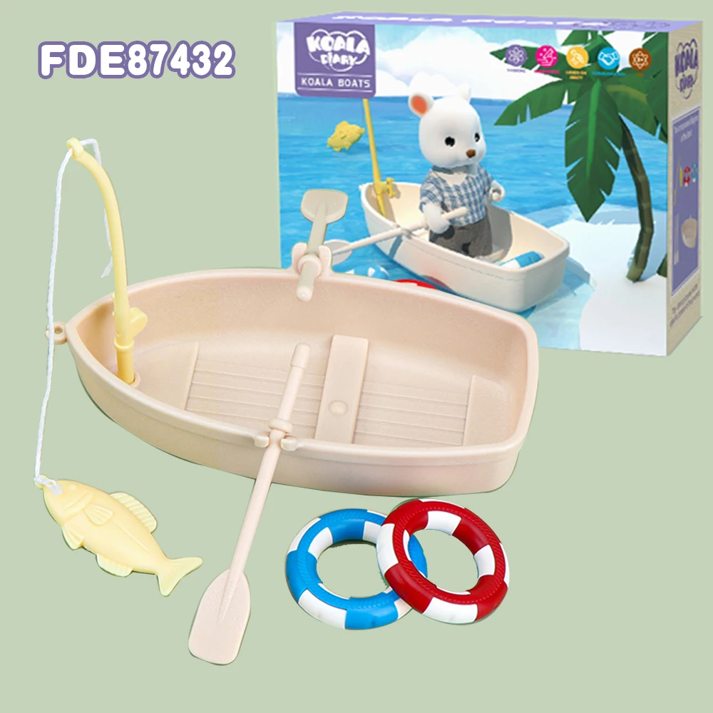Deluxe Dollhouse Living Room Amusement Park Set – Animal Accessories & Mini Furniture