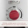 Gourmet Pro-Performance Blender, 64 oz Jar, 4 program settings, 12.5 AMPS, Blends Food, Shakes and Smoothies, Red Knob, Sta 4