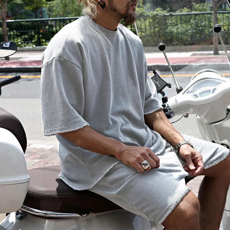 طقم رياضي رجالي فاخر قطعتين