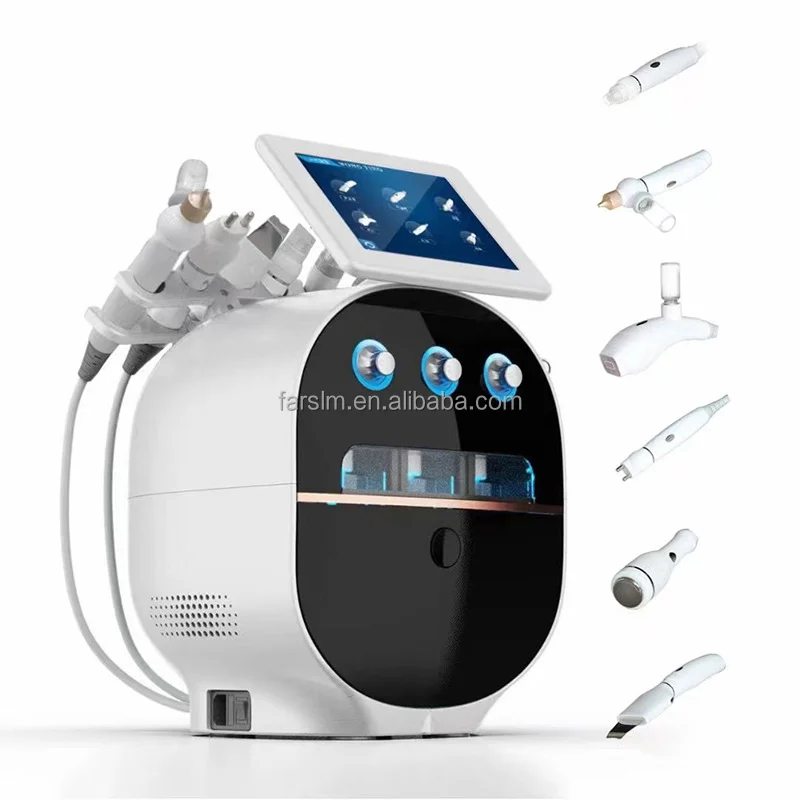 

6 in 1 Jet Peel Dermabrasion EMS Bio Massage Water Facial Machine