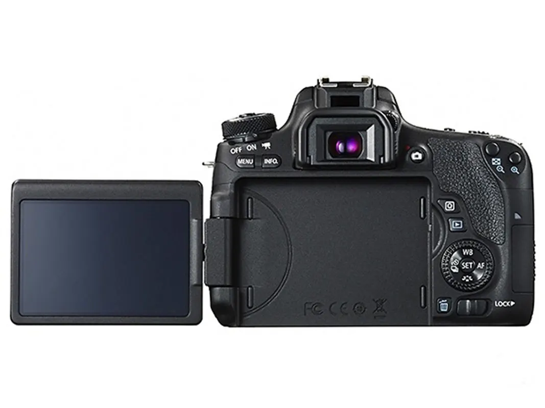 초침 dslr 카메라, EOS850D 800D 750D 700D 760D 650D 600D 550D SLR, 렌즈 터치 스크린 카메라 미포함