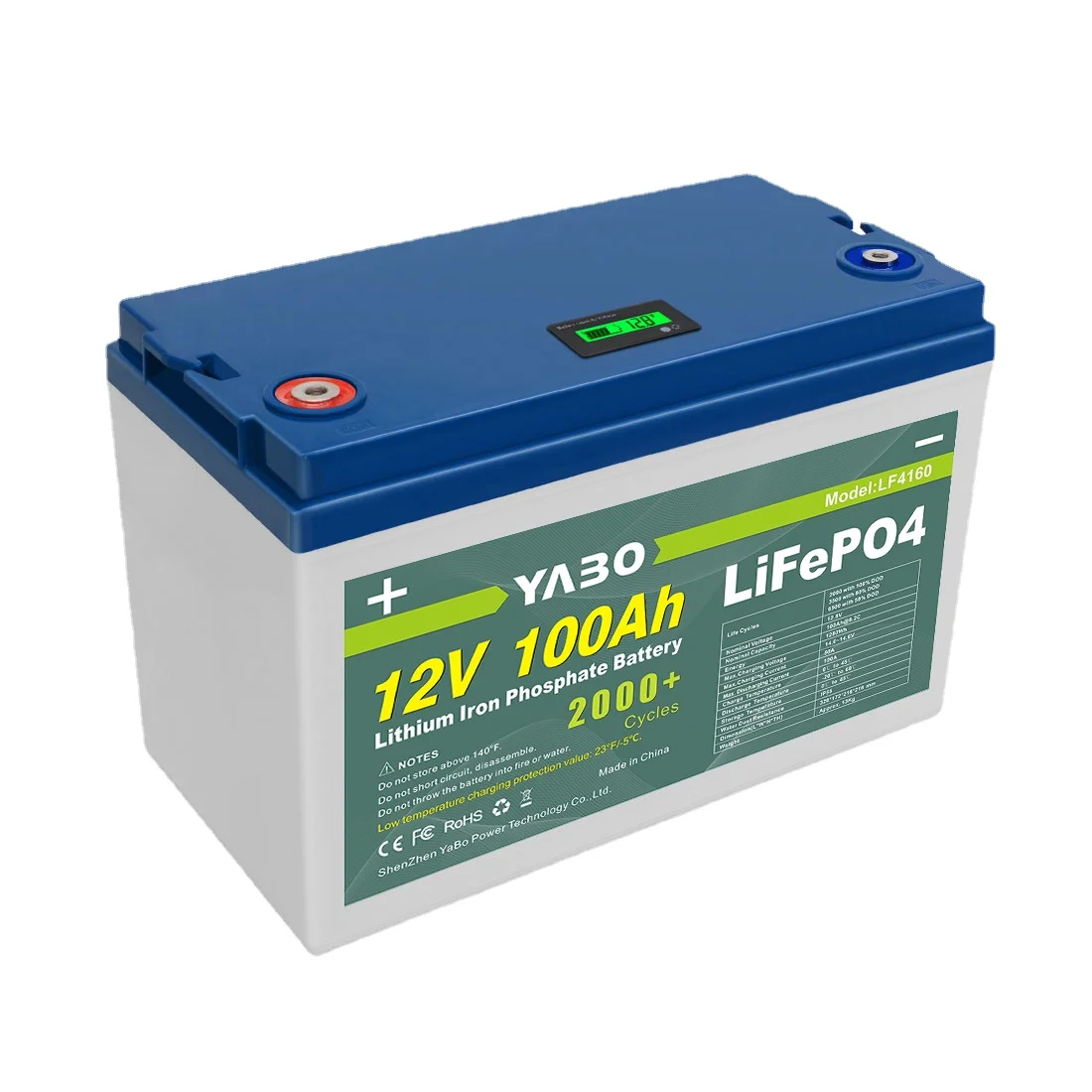 

Rechargeable Long Life 32700 3.2V 12.8V 150Ah 200Ah 300Ah 280Ah Solar Battery Pack Cell LiFePO4 12V 100Ah Lithium Ion Batteries