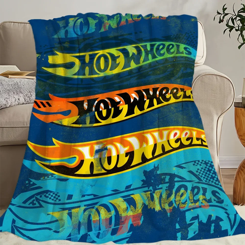 H-Hot W-Wheels C-Cars skicomfort warm Soft Baby blanket suitable Home Lunch Blanket Suitable for Home Office Daily Use Cover 6