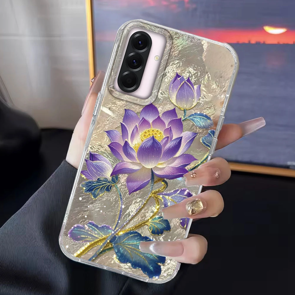 Elegant Pink Lotus Floral Phone Case