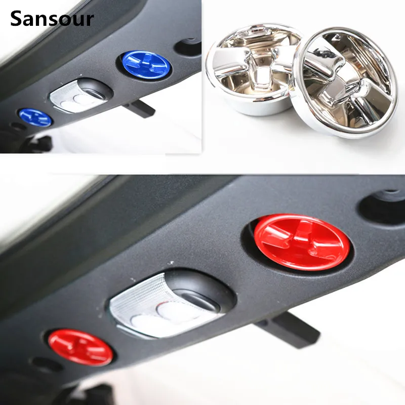 Sansour Roof Top Manopola Interruttore Trim Cover Accessori Interni Abs Per Jeep Wrangler Jk 2007 Up