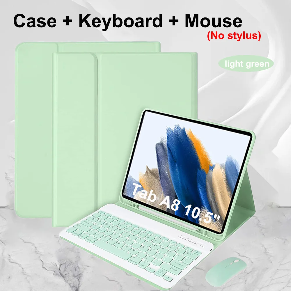 Premium Wireless Bluetooth Keyboard Case and Stand Cover