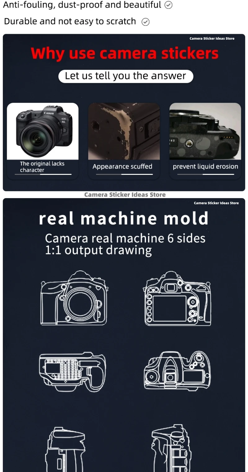 do corpo, capa de pele, casaco, apto para Panasonic LUMIX, S1, S1R