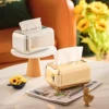 Luxury Gold Tissue Boxes Paper Napkin Holder Desk Tissue Case Craft Organizer Kitchen Tissue Box 3