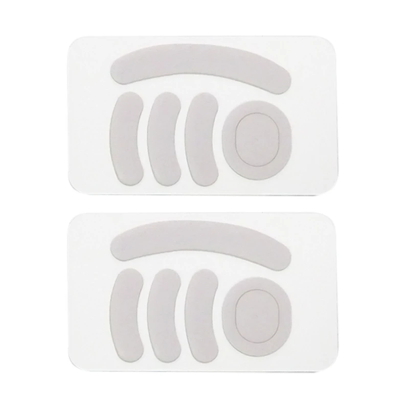 2 Sets/pack Tiger Gaming Mouse Feet Mouse Skate For G Pro Wireless White Glides Curve Edge