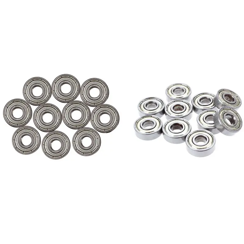Roulements Skateboard Roulements à Billes 608 ZZ - Lot De 40 Pièces 8x22x7mm - Acier Carbone Roue Skateboard