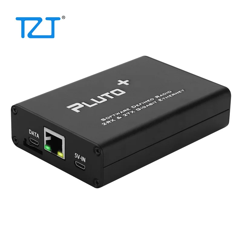 TZT PLUTO+ SDR AD9363 2T2R 라디오 SDR 트랜시버 라디오 70MHz-6GHz 기가비트 이더넷 마이크로 SD 카드용 소프트웨어 정의 라디오