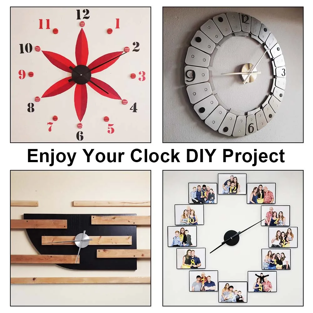 MCDFL Minimalist Wall Clocks Modern Living Room Large Wall Clock Decoration Art Watches 3d Ornaments Hanging Hands and Motor Kit 6
