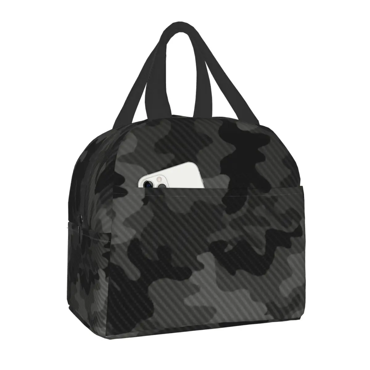 

Карбоновая камуфляжная изолированная сумка для ланча для женщин и мужчин, портативная армейская Военная камуфляжная Термосумка для ланча, Пляжная Сумка для кемпинга и путешествий