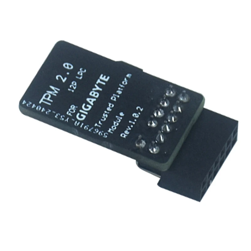 NewHail TPM2.0 Module LPC 12Pin Module with Infineon SLB9665 for Gigabyte Motherboard Compatible with GC-TPM2.0_S