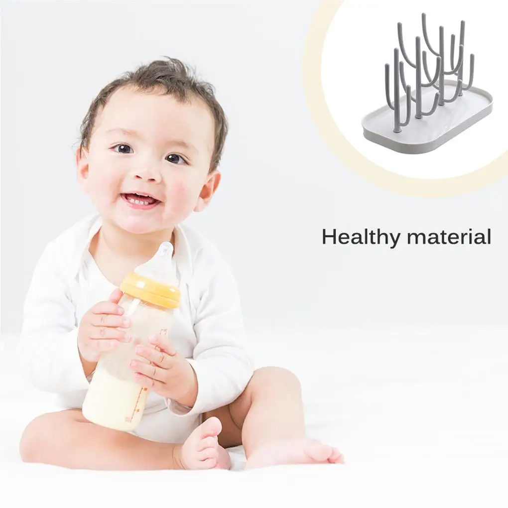 Cactus Shape Baby Bottle Holder Drain Space Saving Multifunctional Infants Water Drying Rack Bottles Dryer Dispenser bottle drying rack,baby bottle drying rack,feeding bottle drying rack,baby bottle holder