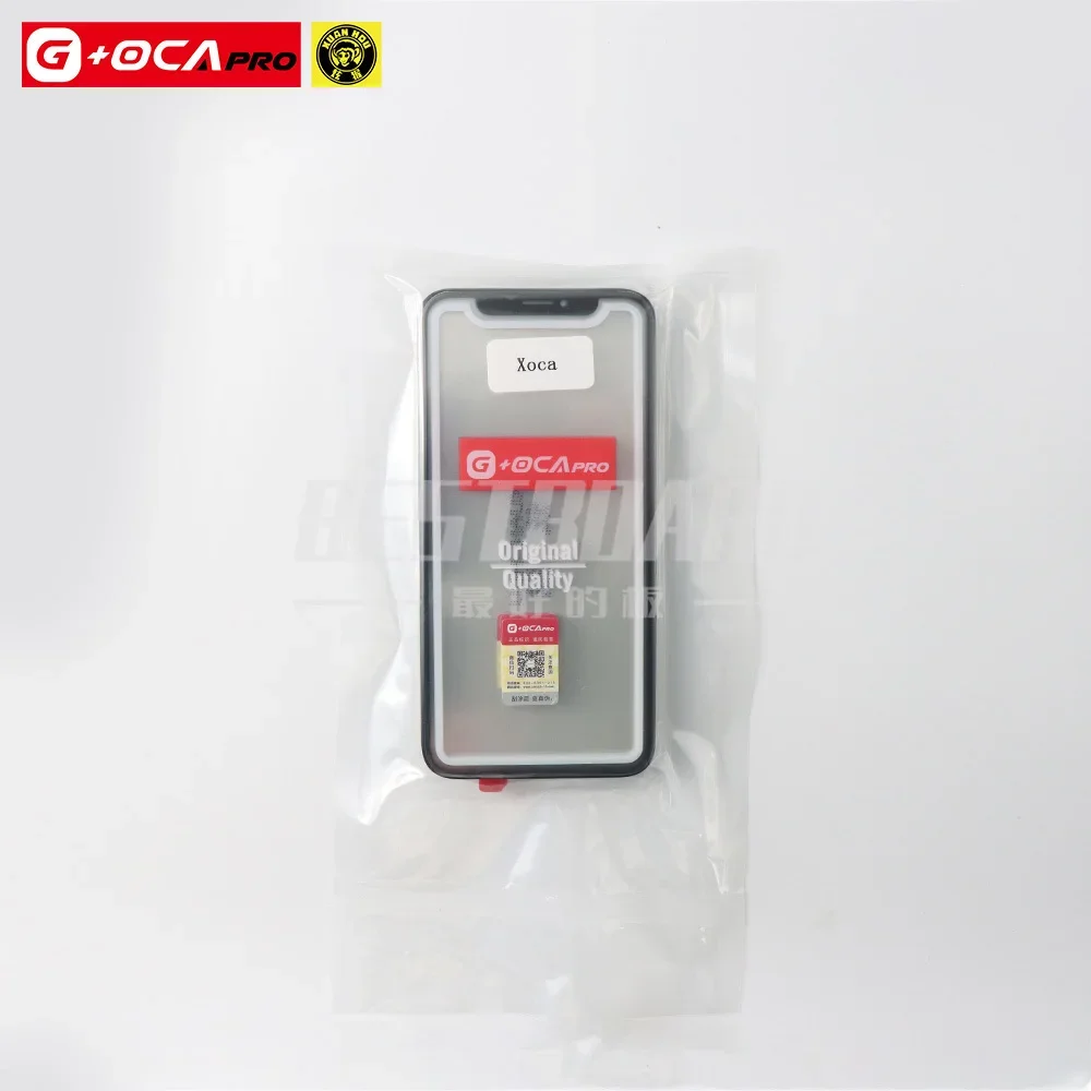 5PCS G+OCAPro Glass with OCA 2 in 1 for iphone X to 15ProMax panel broken mobile phone repair replacement