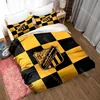 3D Print Fashion Al-Ittihad Club Jeddah Club Bedding Set Boys Girls Twin Queen Size Duvet Cover Pillowcase Bed Kids Adult 1