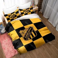 3D Print Fashion Al-Ittihad Club Jeddah Club Bedding Set Boys Girls Twin Queen Size Duvet Cover Pillowcase Bed Kids Adult 1