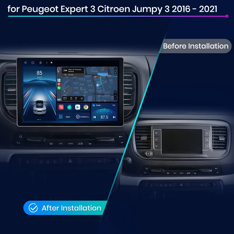 Junsun X7 MAX 13.1“ 2K Wireless CarPlay Android Auto Car