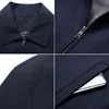 Spring Autumn New Coat Aviation Pilot Aircraft Airbus A320 Casual Loose Flip Collar Zipper Jacket 4