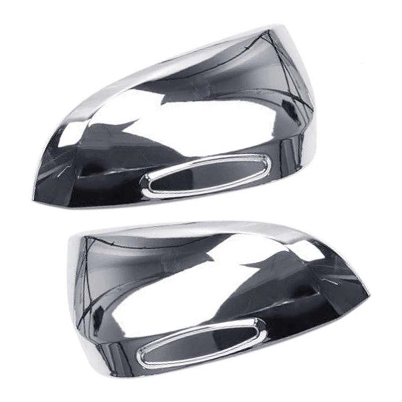 

1 Pair Car Side Rearview Door Mirror Cover Chrome ABS Trim Fit for Toyota 4Runner 2014 2015 2016 2017 2018 2019 2020 2021 2022