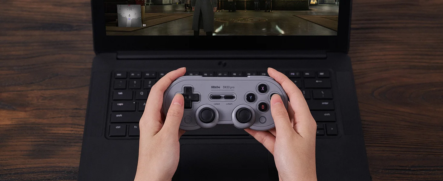 8Bitdo Wireless SN30 Pro Gamepad Nintend Switch 2 NS Bluetooth Game Controller Joystick For MacOS Android Steam_voghion.com