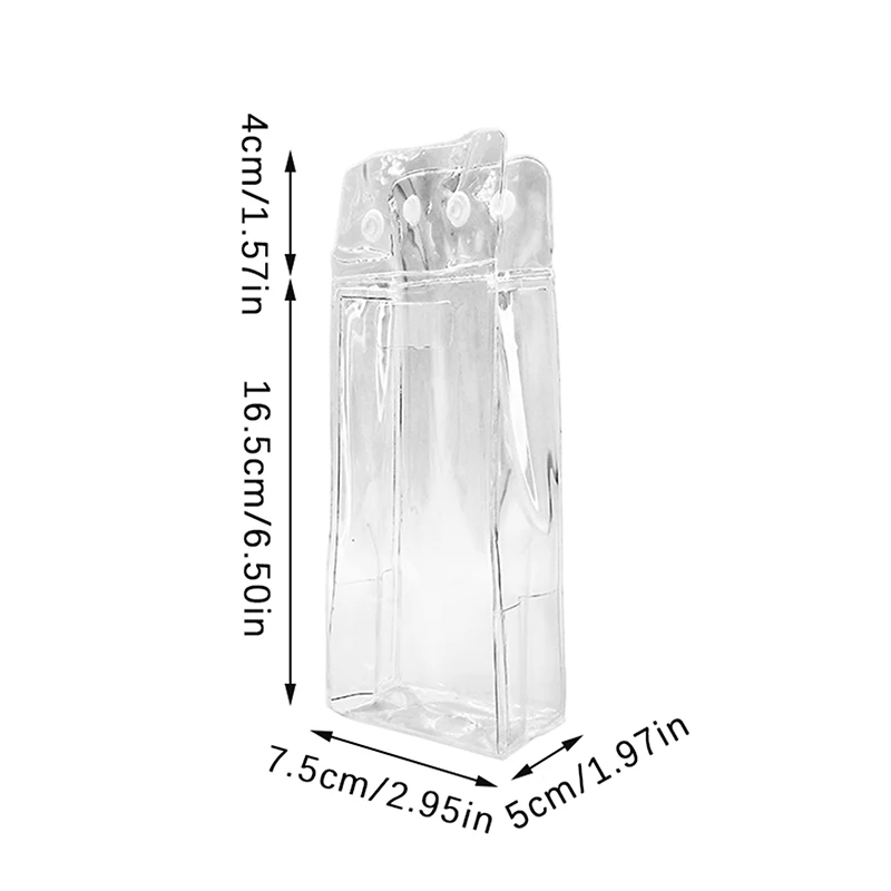 PVC Wireless Remote Control Transparent Protective Sleeve Dust Bag Industrial Crane Remote Control Handle Protective Sleeve