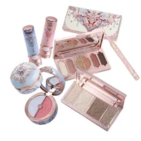 Flower Knows Butterfly Cloud Collar Collection All In One Make Up Set Eyeshadow Blush Mascara 5Pcs Professional Makeup Kit 1