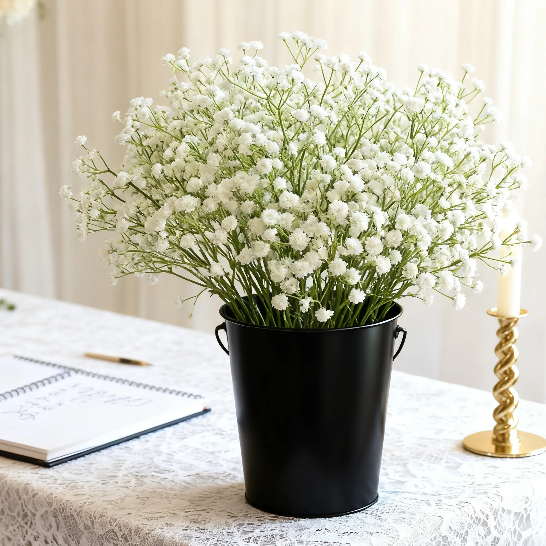 5/10 Stück Künstliche Pflanzenbündel Schleierkraut-Blumenköpfe für Heim, Zimmer, Garten, Deko-Zubehör, Kranz, Hochzeit, DIY-Geschenk, Künstliche Tischdekoration