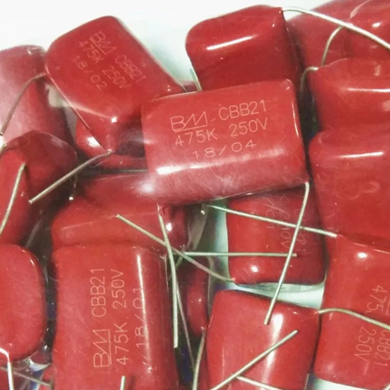 Lot De 20 Condensateurs En Aluminium Haute Fréquence ESR 250 V 4,7 Uf