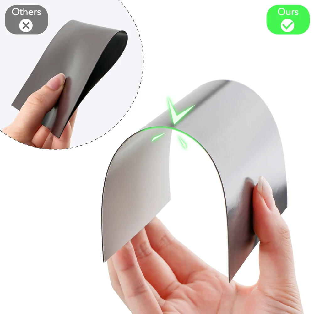 Rubber Magnetic Sheets Die and Stamp Storage Magnetic Panels Storage Cards 10-20pcs 12.6x17.4cm 0.7mm/0.9mm storage box storage container stamp storage binder rubber magnetic stripe