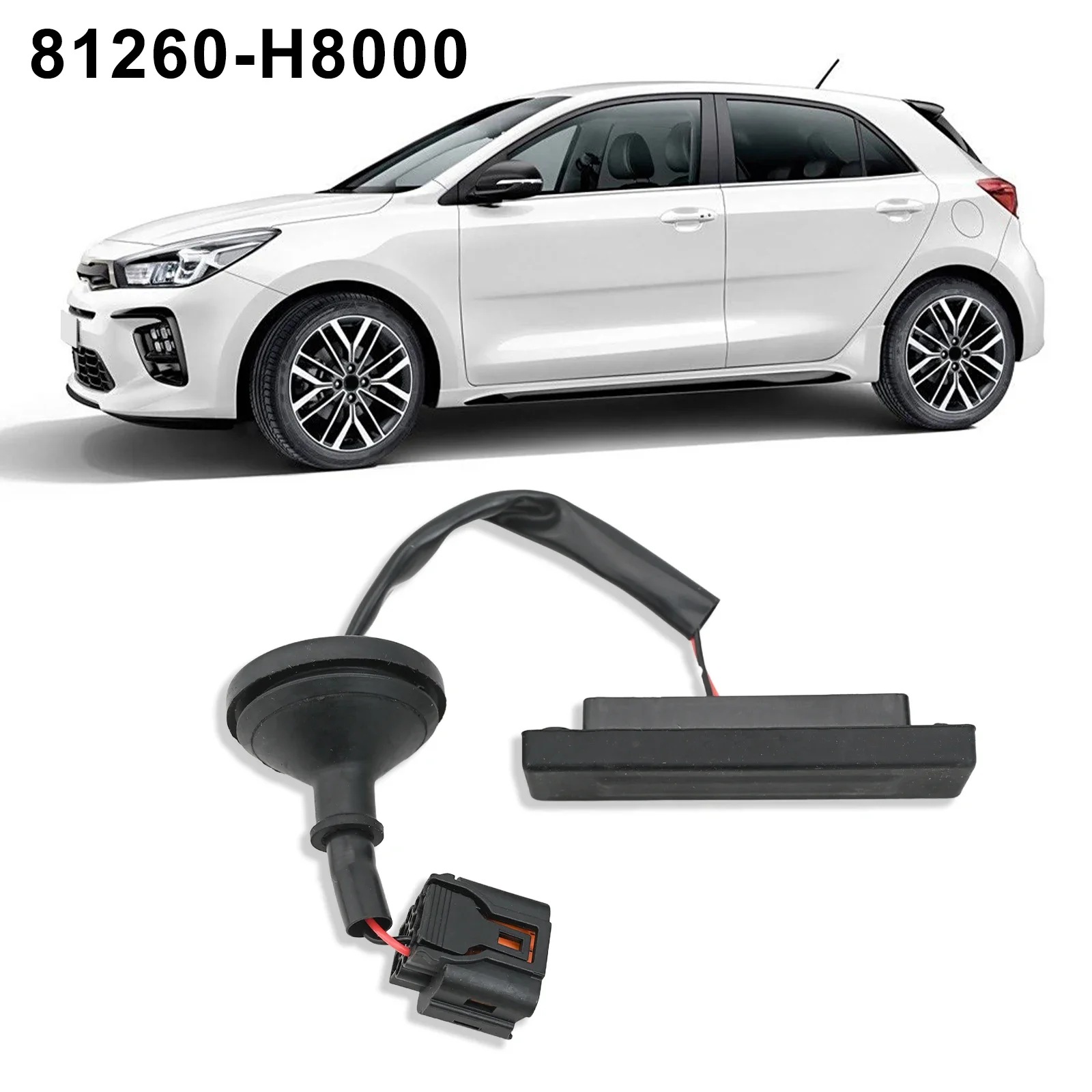 Auto Heckklappe Heckklappe Griff Schalter Ersatz Für Kia Für Rio 2018-23 81260-H8000 Hinten Stamm Öffnung Schalter Auto zubehör