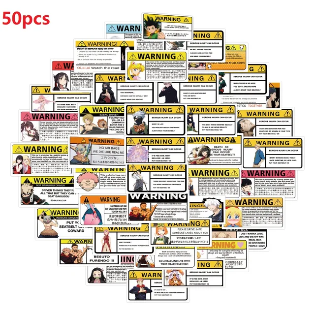 10/50/100Pcs Brand Stickers Laptop Macbook Cup Guitar Luggage Fridge Skateboard Bicycle Tide Logo Decal Sticker 50PCS