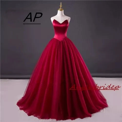 

ANGELSBRIDEP New Vestidos De Fiesta Largos Elegantes De Gala Evening Dress Tulle Plus Satin Evening Gowns Vestido Longo