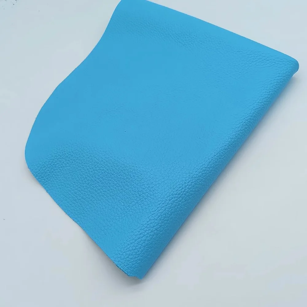 하늘색 탑 레이어 소가죽, 수제 DIY 물통 가방, 바구니 가방, 박스 가방 가죽 원단, 여행 가방 및 가방용 1.5mm