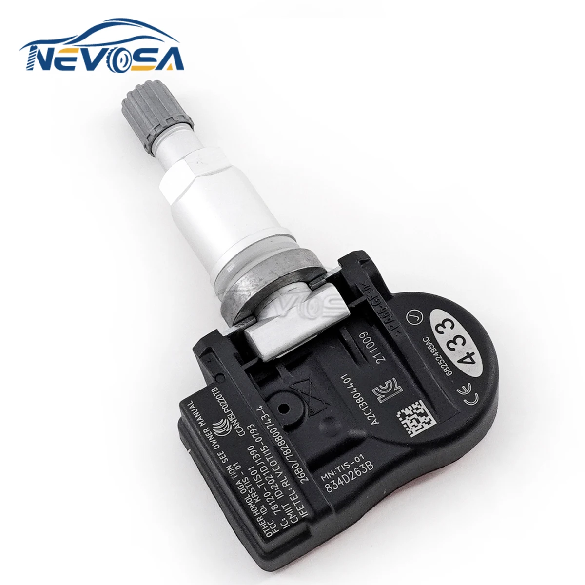 NEVOSA-68252495AC TPMS ,  ׷ üŰ IV 2016-2020 Ÿ̾ з ͸ ý 68252495AA 68252495AB, 4 ǽ