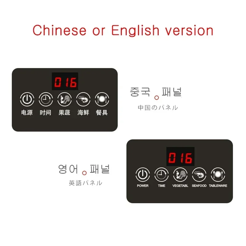 New Ultrasonic Dishwasher Portable Household Small Installation-free Dishwasher Automatic Cleaning Machine 110V/220V 4