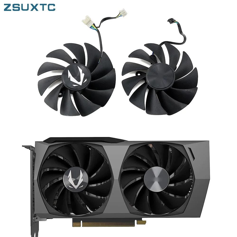 87Mm Ga92S2U Geforce Rtx3050 Ventola Gpu A Doppio Bordo Per Ventola Di Raffreddamento Zotac Rtx 3060 Ti 3050 Oc Rtx 3060Ti 8 Gd6 Ha