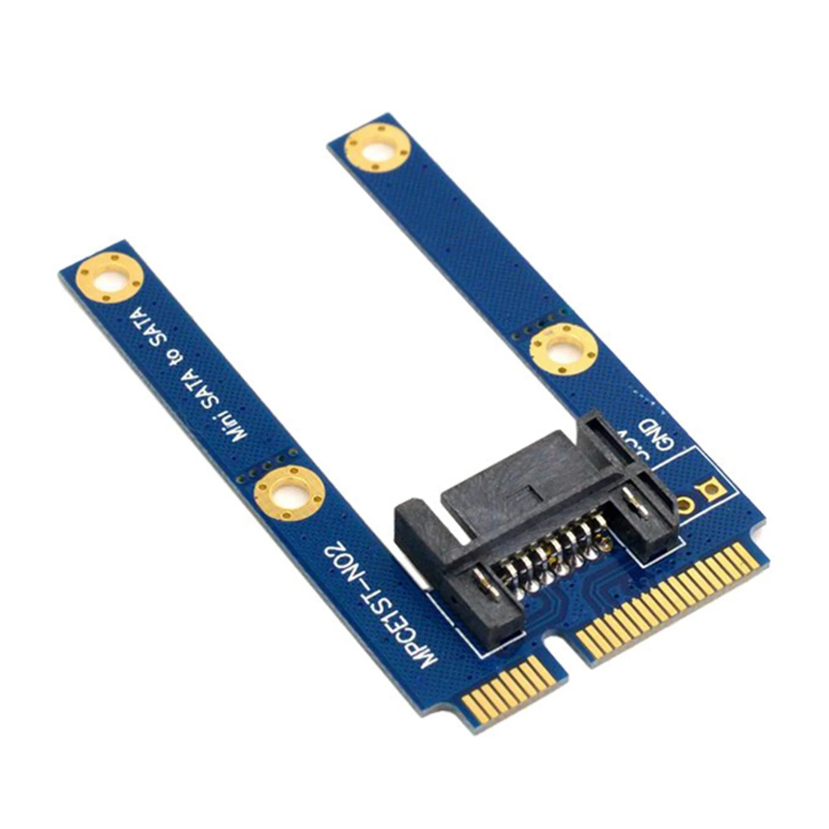 MSATA SATA 어댑터 카드 마더보드 미니 PCIE-7PIN SATA SSD 솔리드 스테이트 하드 드라이브 확장 컨버터