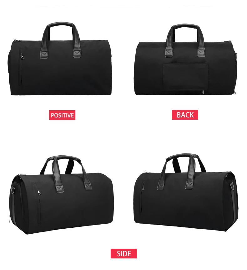 Travel Bag With Shoe Compartment - Suit Bags