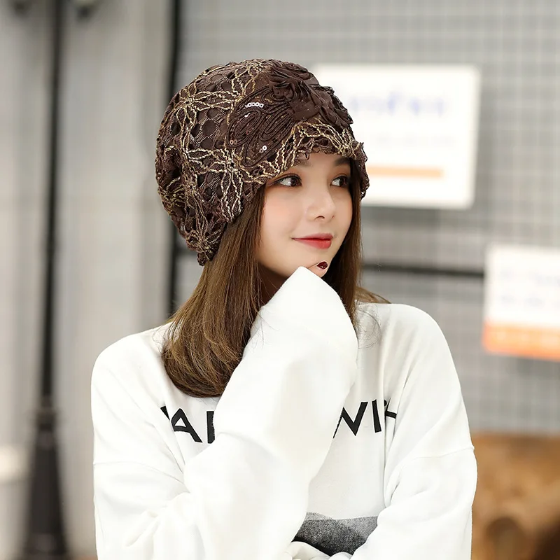 Female Beanies Hair Winter Hats for Women Casual Autumn Knitted Beanie Girls 2019 New Fashion High Quality Soft Christmas Gift