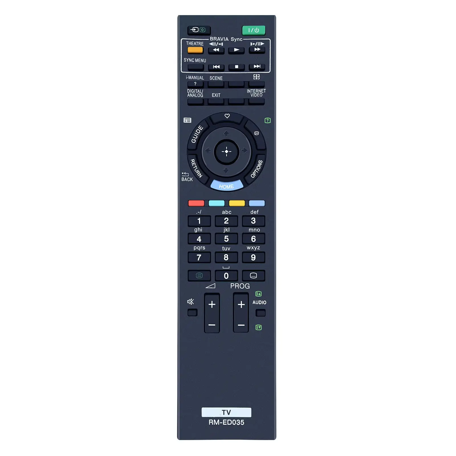 RM-ED035  브라비아 LCD TV 시리즈 KDL22EX320 KDL24EX320에 적합한 리모컨