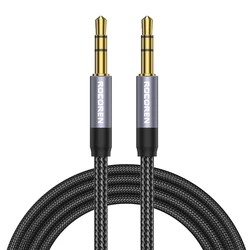 Rocoren 5M Universal 3.5mm Aux Audio Cable - Male to Male Connector - 3m (Sliver)
