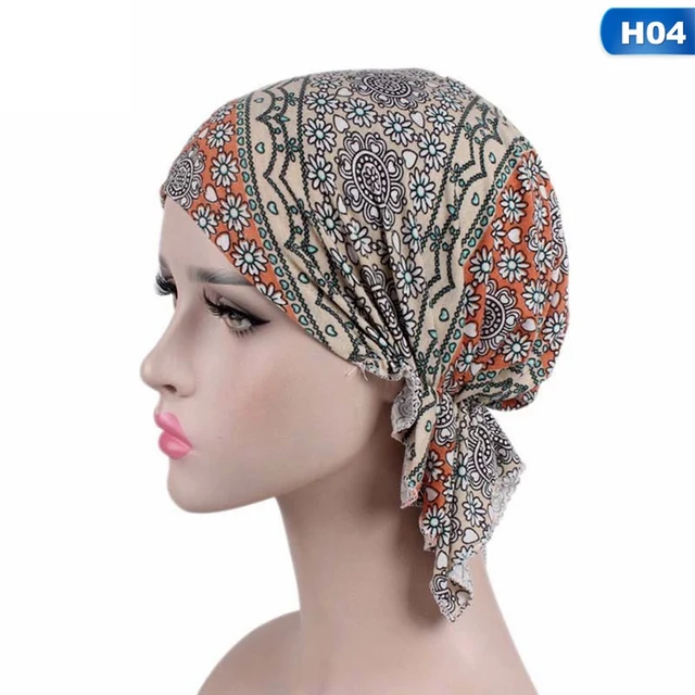 Copricapo Pre-Legato Per Donne - Morbido, Per Chemioterapia O Stile, Con Motivo Elegante