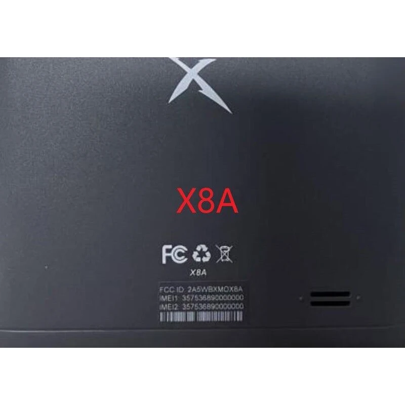 X 모바일 X8A 태블릿용 터치 스크린 디지타이저, 정전식 패널 센서, Phablet 외부 교체 ID 2A5WBXMOX8A, 8 인치