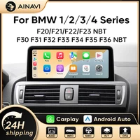 Autoradio Ainavi pour BMW série 1 2 3 4 F20 F21 F22 F30 F31 F33 F34 F36 NBT, lecteur multimédia sans fil Carplay Android Auto 1
