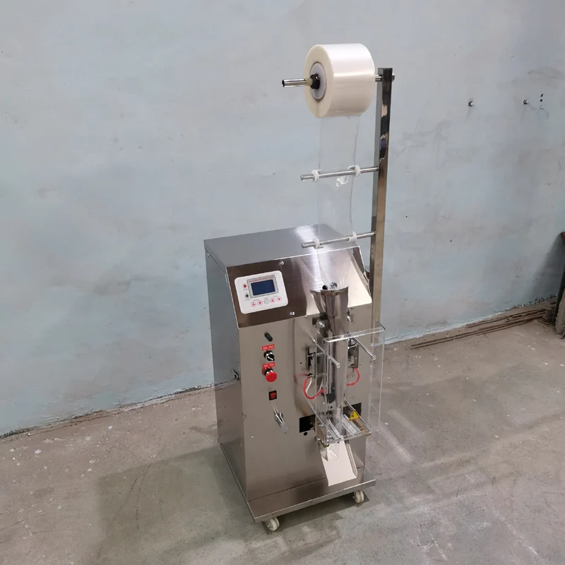 

Automatic Small Bag Plastic Pouch Water Milk Juice Liquid Sachet Filling Packing making Machine