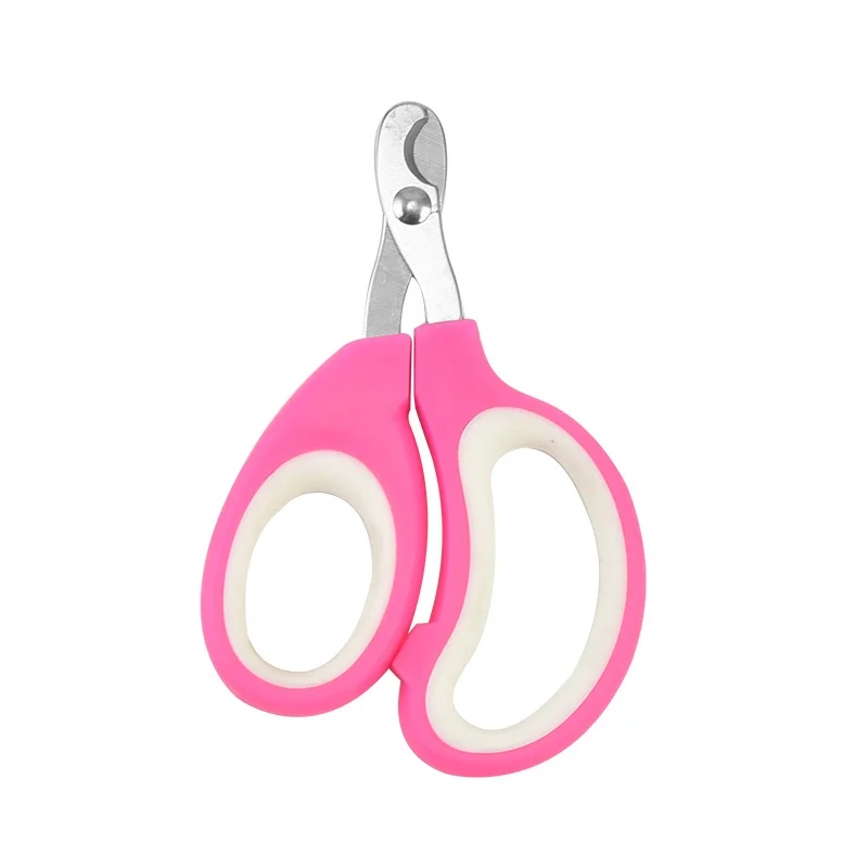 Pet Nail Scissors Half Moon Nail Scissors Suitable For Cats And Dogs And Other Small Pet Care Stainless Steel Durable