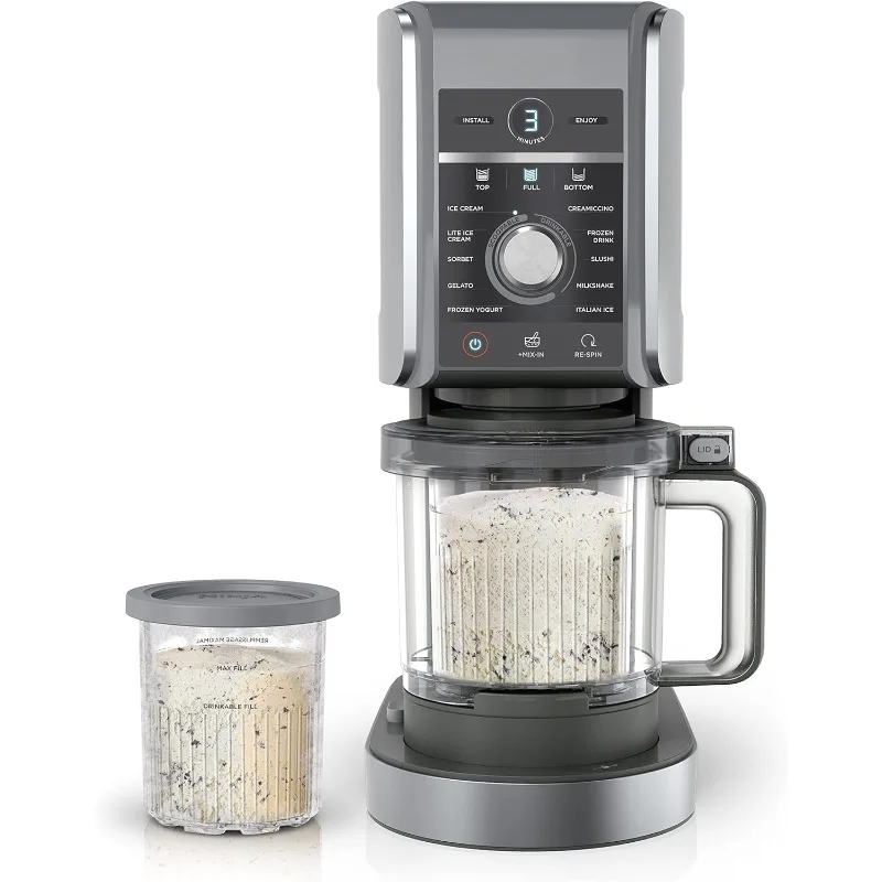 

NC501 CREAMi Deluxe 11-in-1 Ice Cream & Treat Maker for Ice Cream, Sorbet, Milkshakes, Drinks & More, 11 Programs
